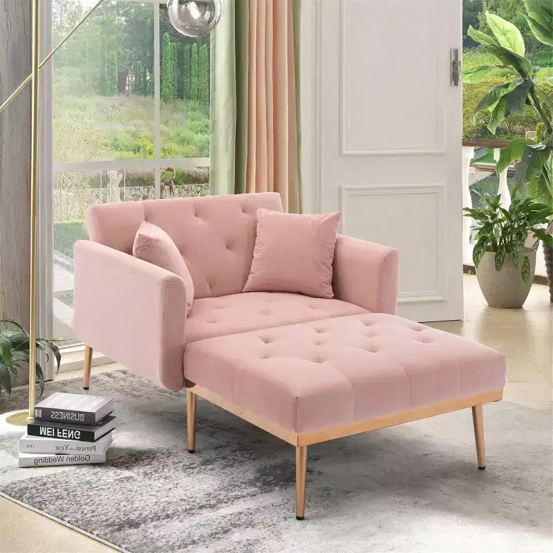 Fauteuil d'appoint moderne, chaise longue de style classique et tendance pour salon et chambre d'hôtel