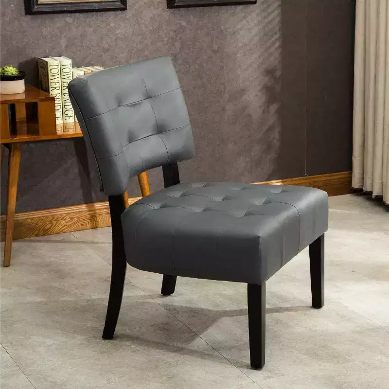Fauteuil d'appoint moderne, Fauteuil d'appoint mobile en boucle touffetée avec assise surdimensionnée pour salon, chambre à coucher, appartement