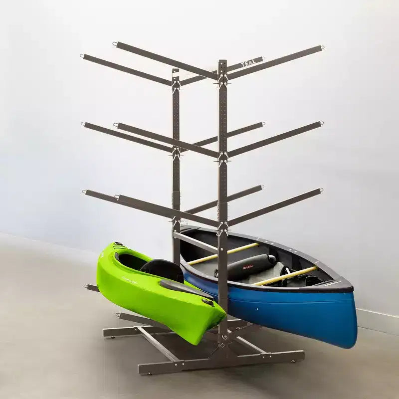 Range de rangement autonome pour équipements de sports nautiques