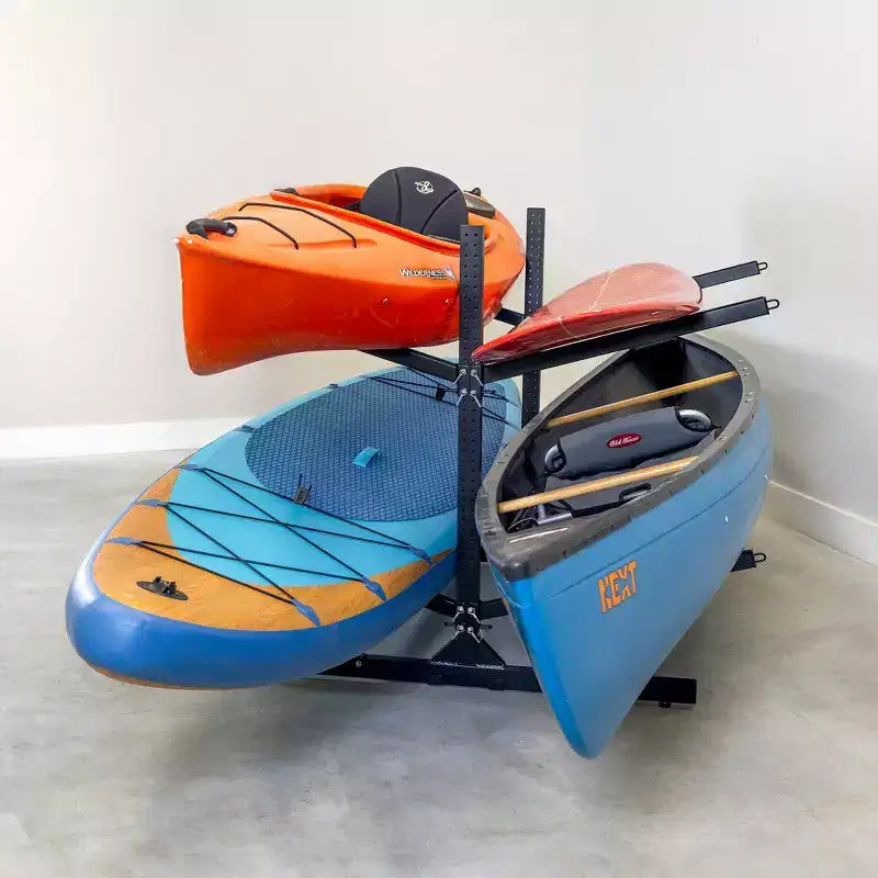Râteliers à équipement pour sports nautiques et râteliers à bateaux pour kayak