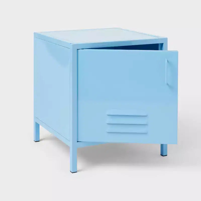 Table de chevet pour enfants en métal