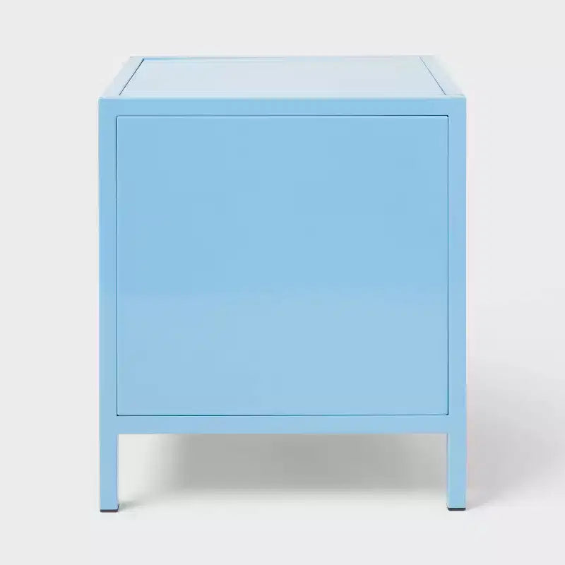 Table de chevet pour enfants en métal