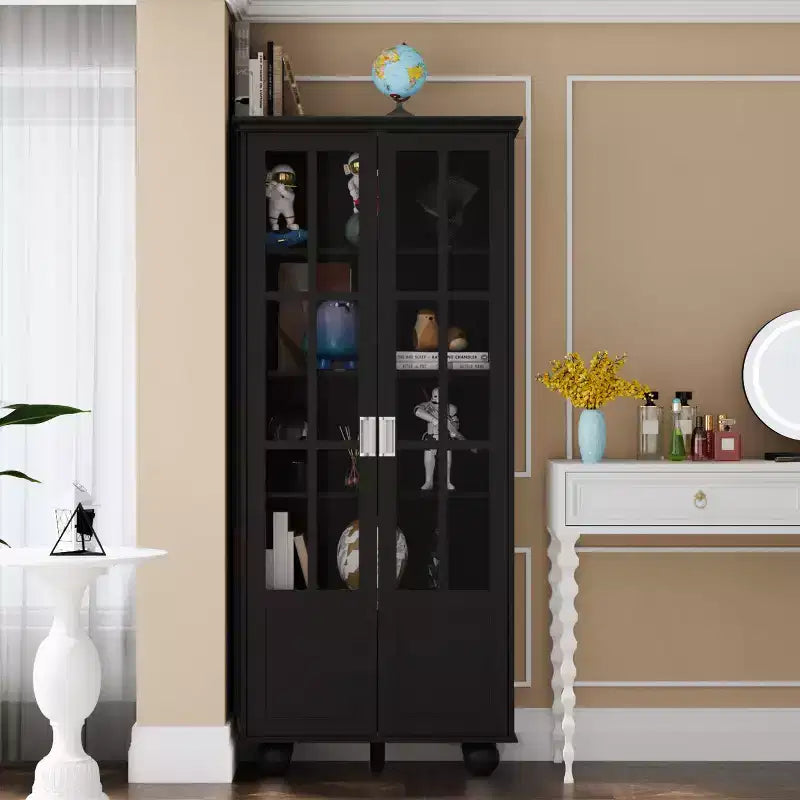 Bibliothèque Élégante et Polyvalente – Vitrine pour Vos Trésors Littéraires et Objets Décoratifs