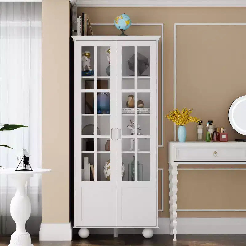 Bibliothèque Élégante et Polyvalente – Vitrine pour Vos Trésors Littéraires et Objets Décoratifs