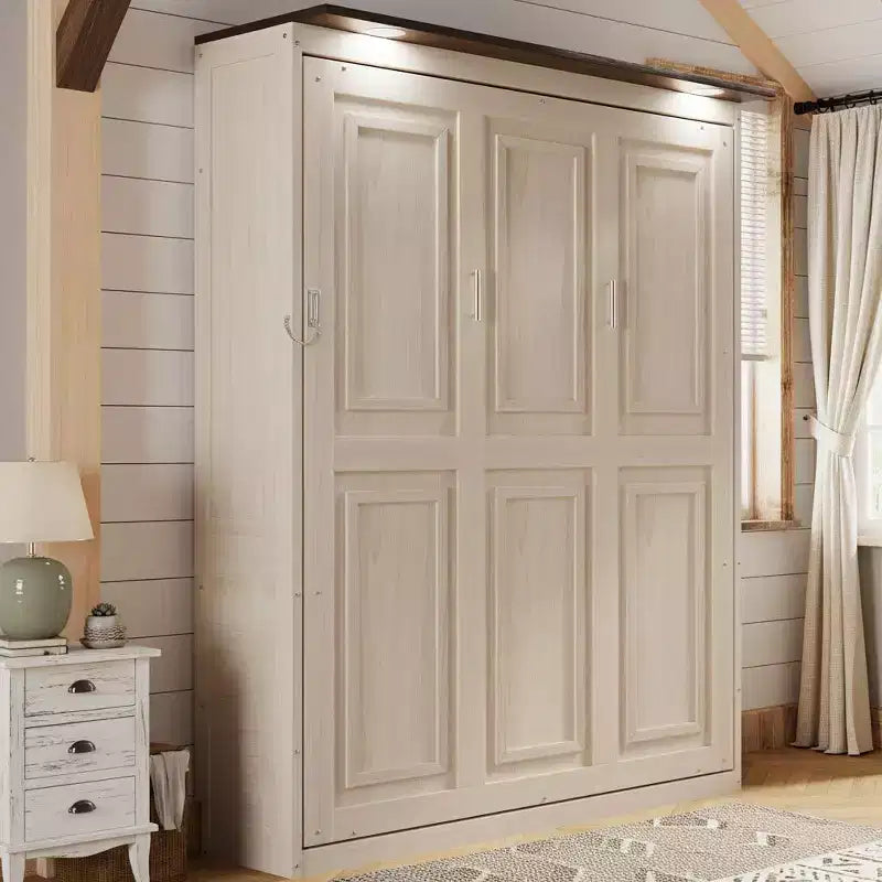 Lit escamotable Queen avec lumières DEL intégrées