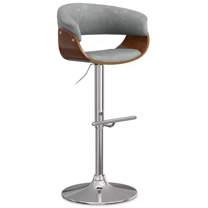 Caylor Mid Century Modern 34 inch Adjustable Swivel Bar Stool