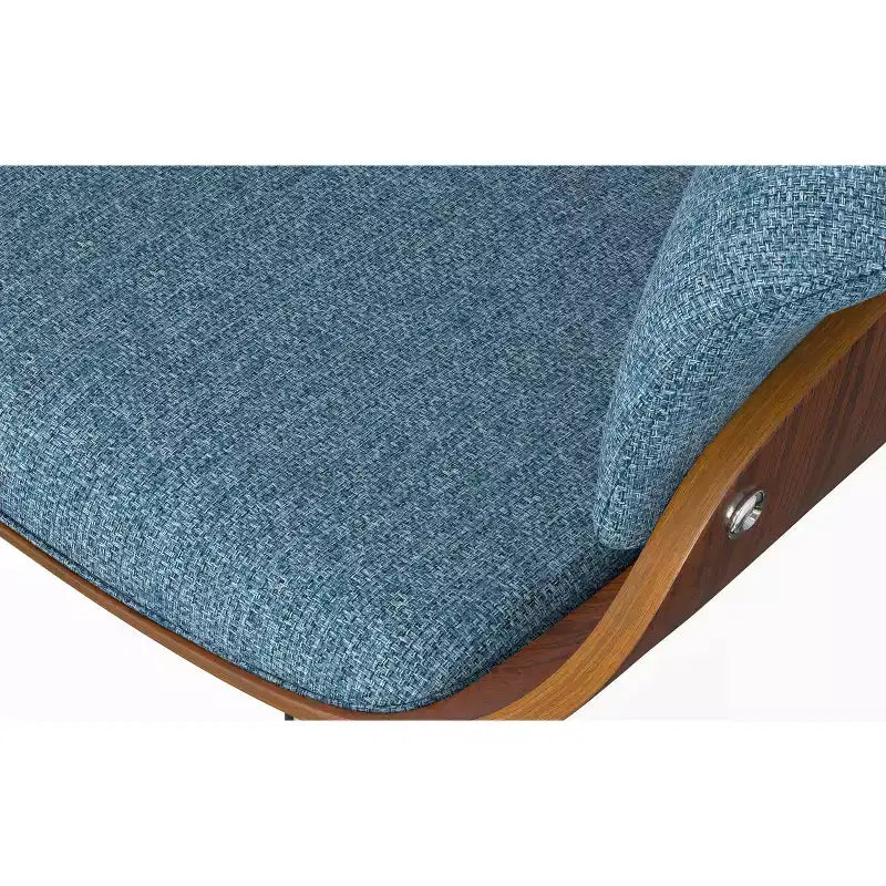 Tabouret de bar pivotant réglable de 34 pouces, style Mid-Century Modern