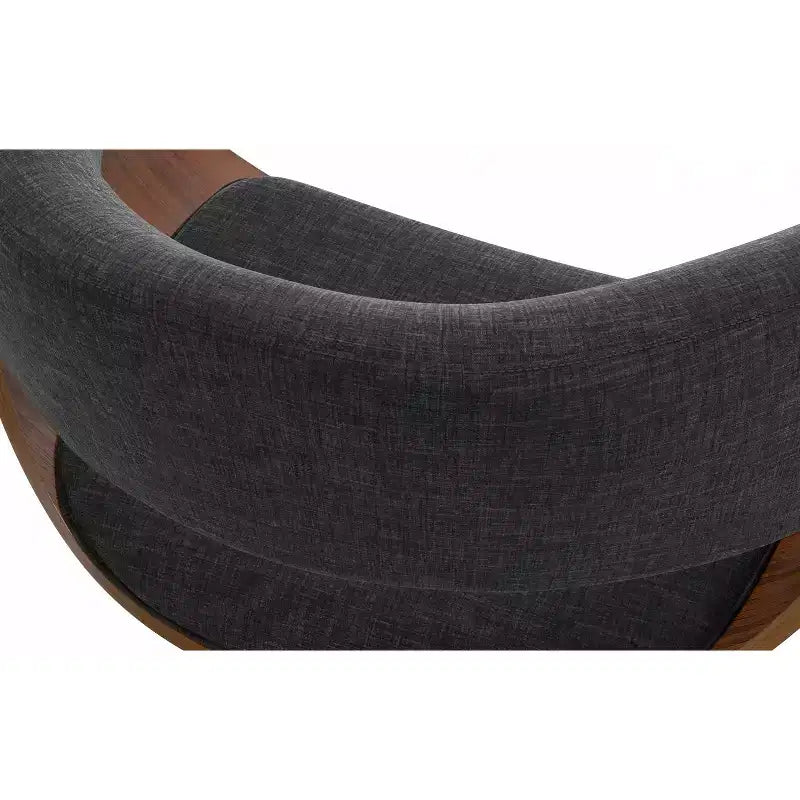 Tabouret de bar pivotant réglable de 34 pouces, style Mid-Century Modern