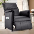 Electric Recliner Chair with Heat and Massage, Adjustable Single PU Leather Recliners Sofa,Theater Seating &amp;Armchair for Living Room/Office